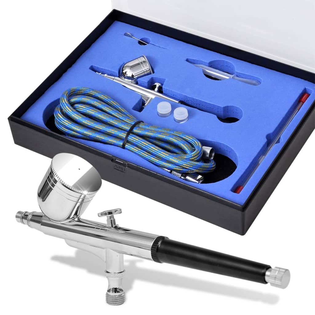 Vidaxl Airbrush Set 0,2 0,3 0,5 mm