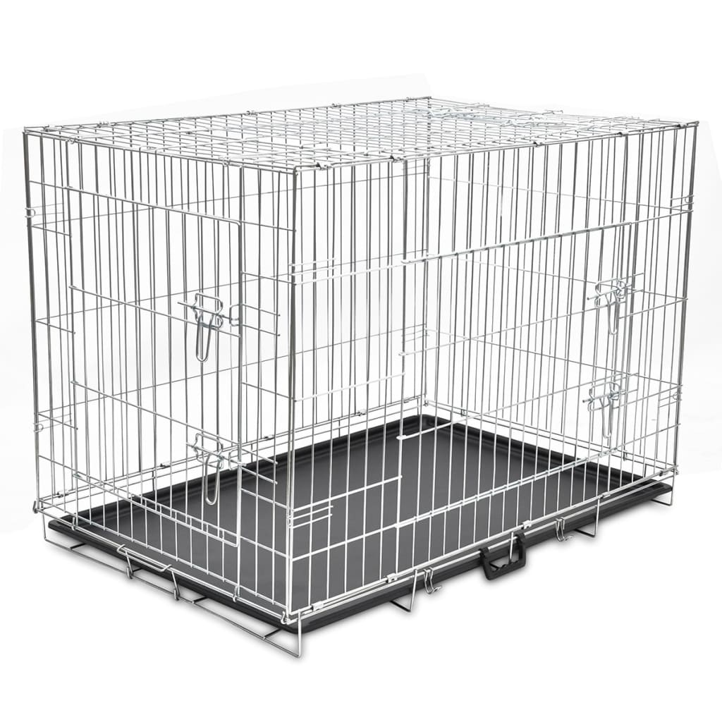 Vidaxl Dog Bank Plegable XL Metal