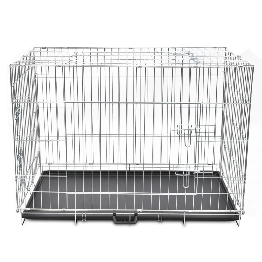 Vidaxl Dog Bank Plegable XL Metal