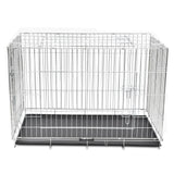 Vidaxl Dog Bank Plegable XXL Metal