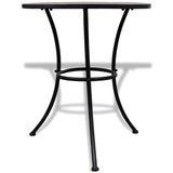 Vidaxl bistrotafel 60 cm mozaïek terracottakleurig
