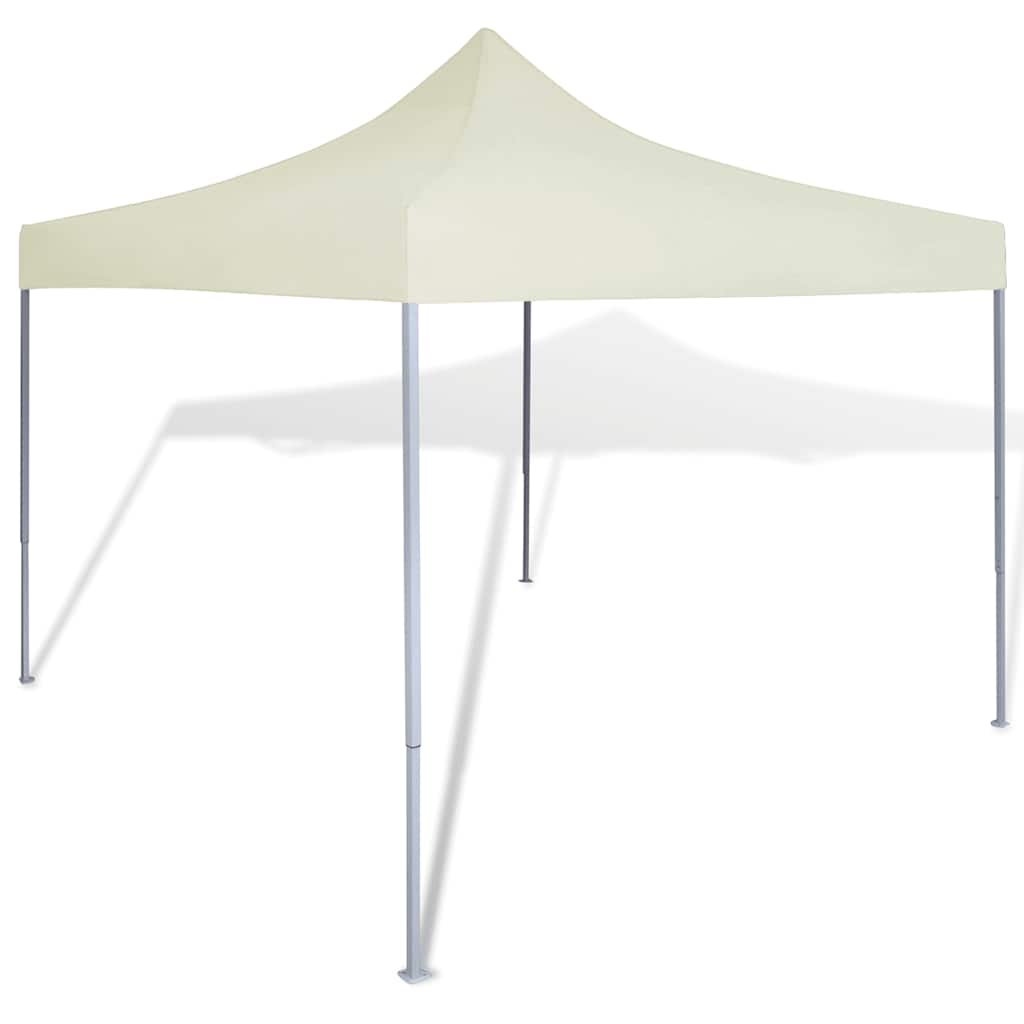 Vidaxl PartyTent Składany krem ​​3x3 m