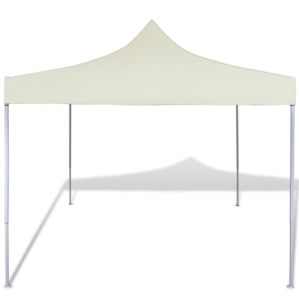 Vidaxl PartyTent Składany krem ​​3x3 m