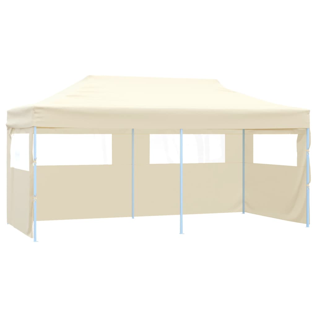 Vidaxl PartyTent pop-up pieghevole 3x6 m crema