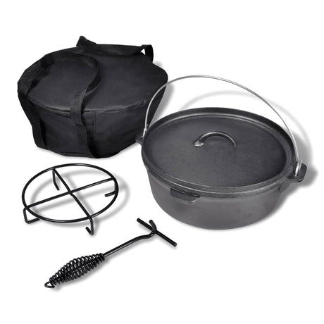 Vidaxl braadpan 5,6 l inclusief accessoires
