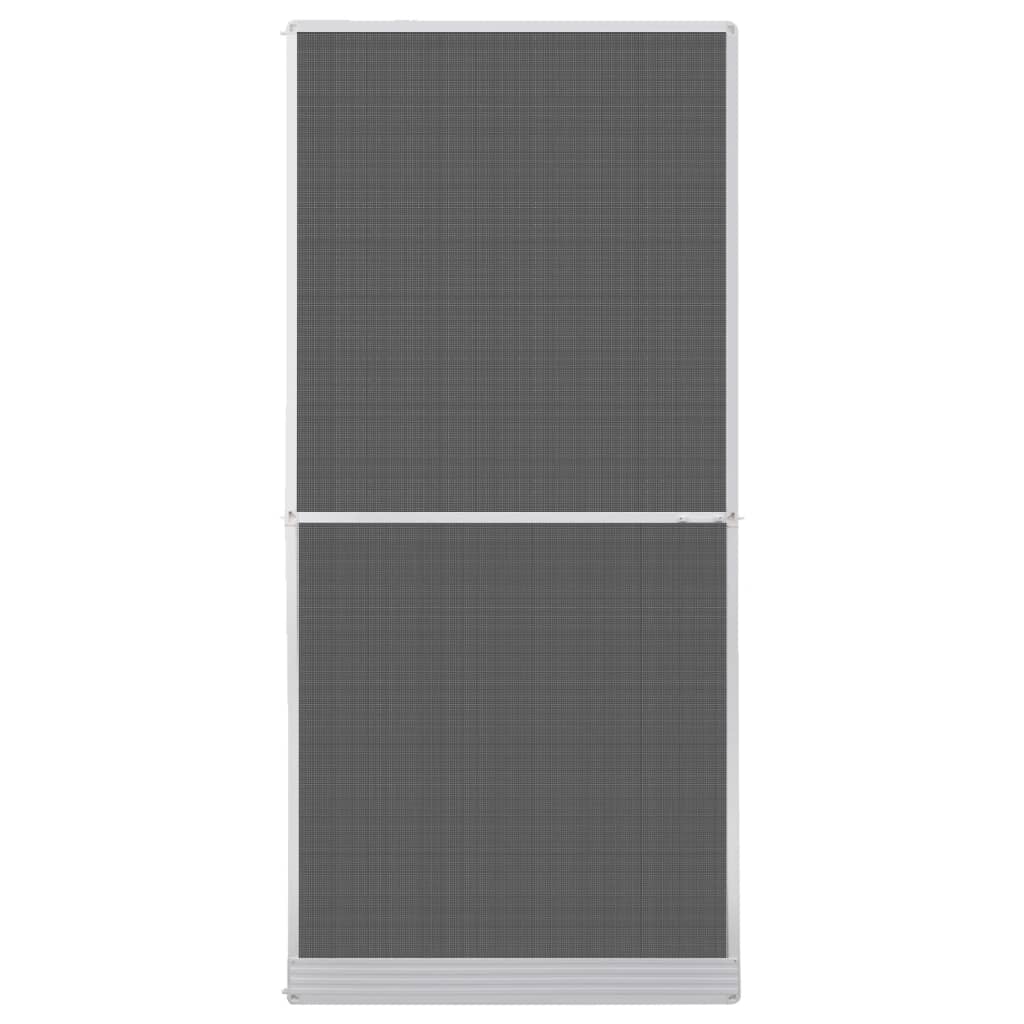 Vidaxl screen door with hinges 100x215 cm white