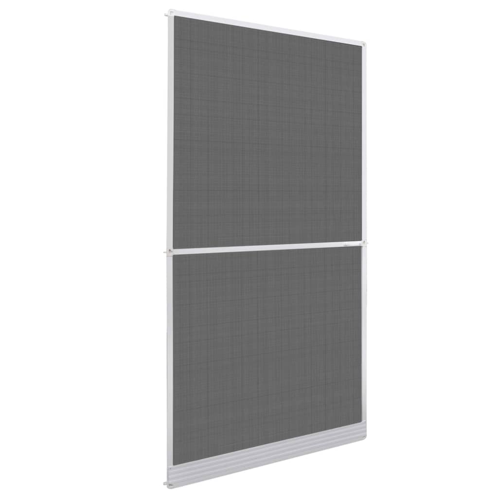 Vidaxl screen door with hinges 120x240 cm white