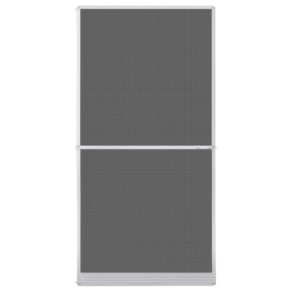 Vidaxl screen door with hinges 120x240 cm white