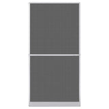 Vidaxl screen door with hinges 120x240 cm white