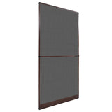 Vidaxl hordeur met scharnieren bruin 120 x 240 cm