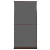 Vidaxl screen door with hinges Brown 120 x 240 cm