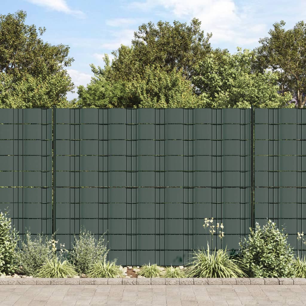 Vidaxl Garden Screen 70x0.19 M PVC Green