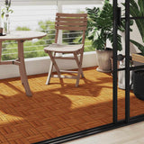 Vidaxl Terrasse Kacheln Akazienholz 30 x 30 cm (10 Stücke)