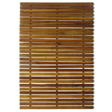 Vidaxl Bathmat 80x50 cm en bois acacia