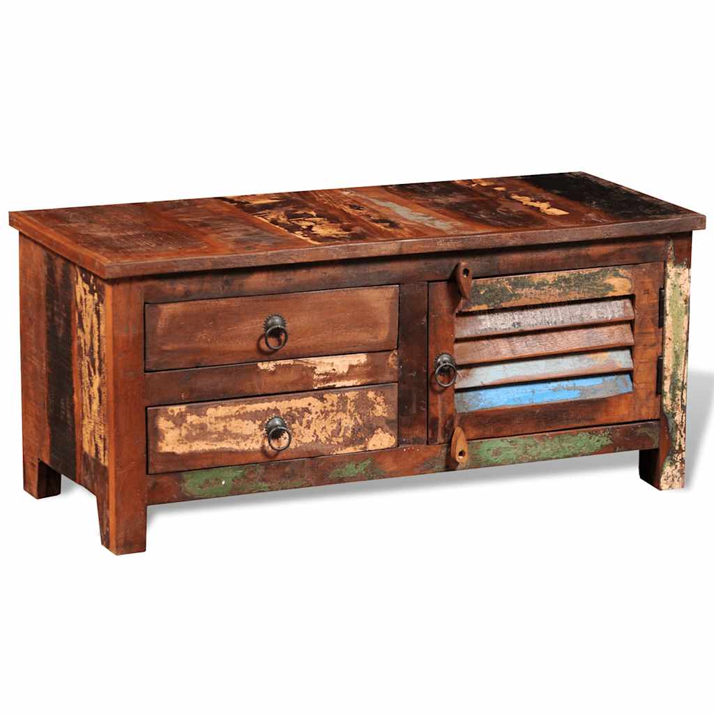 Vidaxl tv-meubel massief gerecycled hout