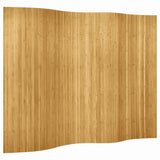 Vidaxl kamerscherm breedte 250 cm hoogte 165 cm bamboe natuurlijk