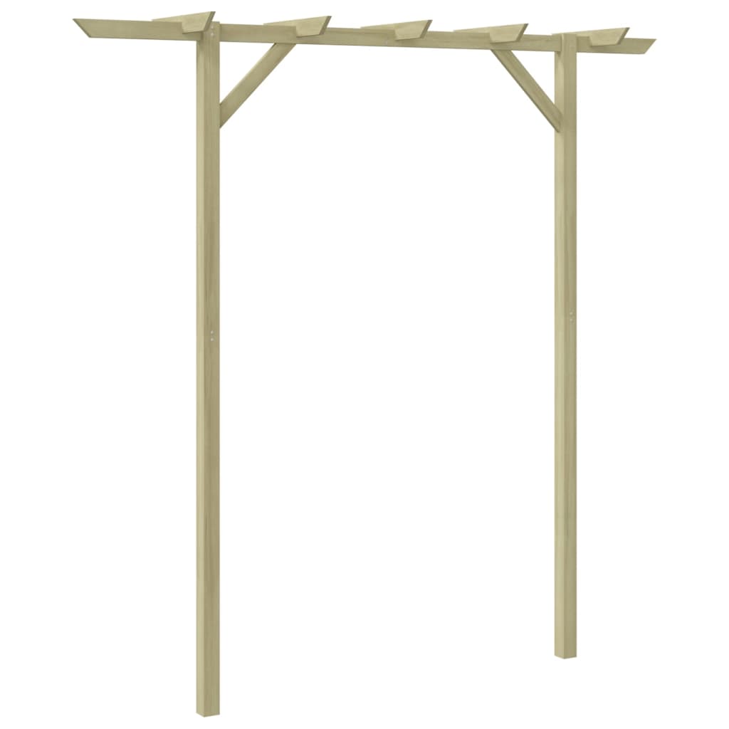 Vidaxl Pergola 205x40x203 cm Wood