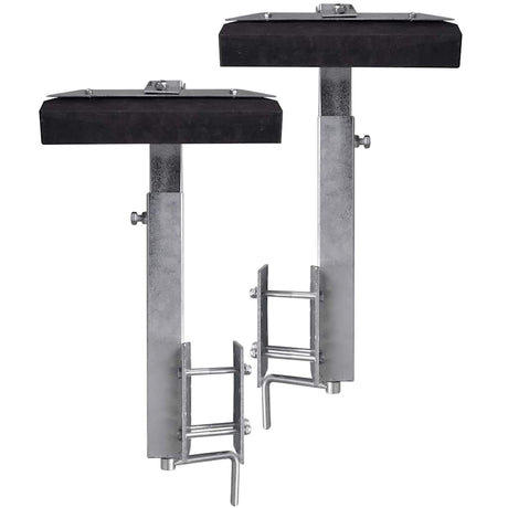 Vidaxl stalen frame ondersteuning voor de boot aanhanger (set van 2)