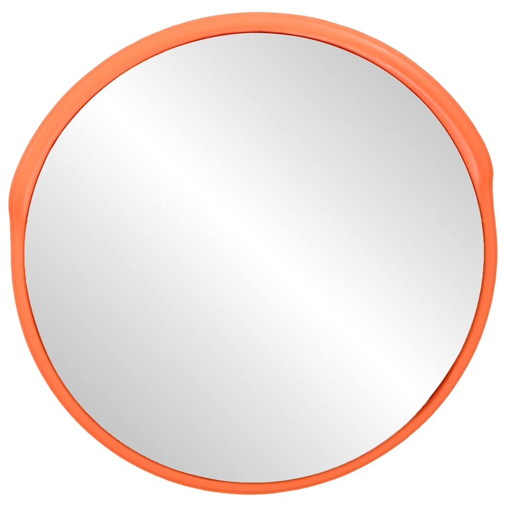 Vidaxl verkeersspiegel voor buiten 45 cm pc-kunststof oranje