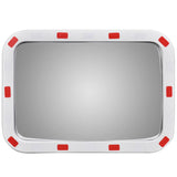 Vidaxl Traffic mirror rectangular with reflectors 40x60 cm