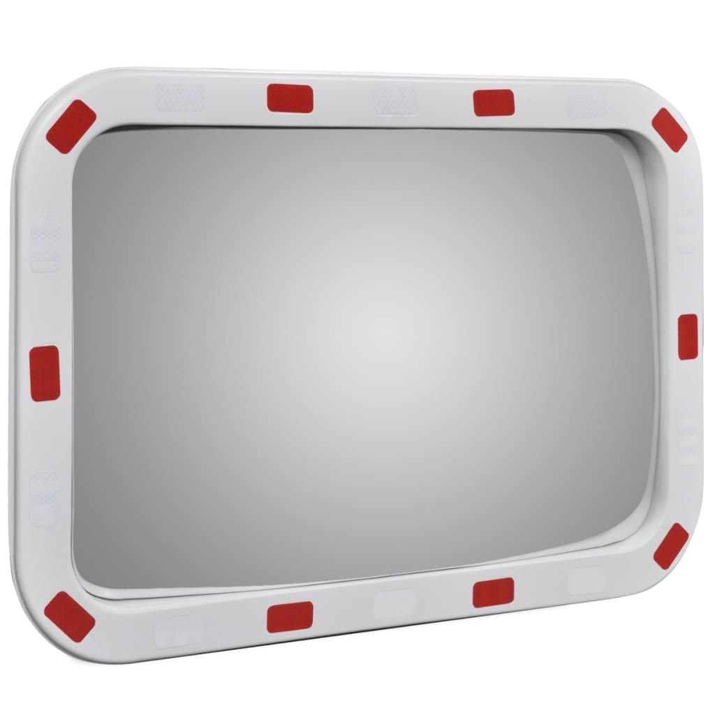 Vidaxl Traffic mirror rectangular with reflectors 40x60 cm