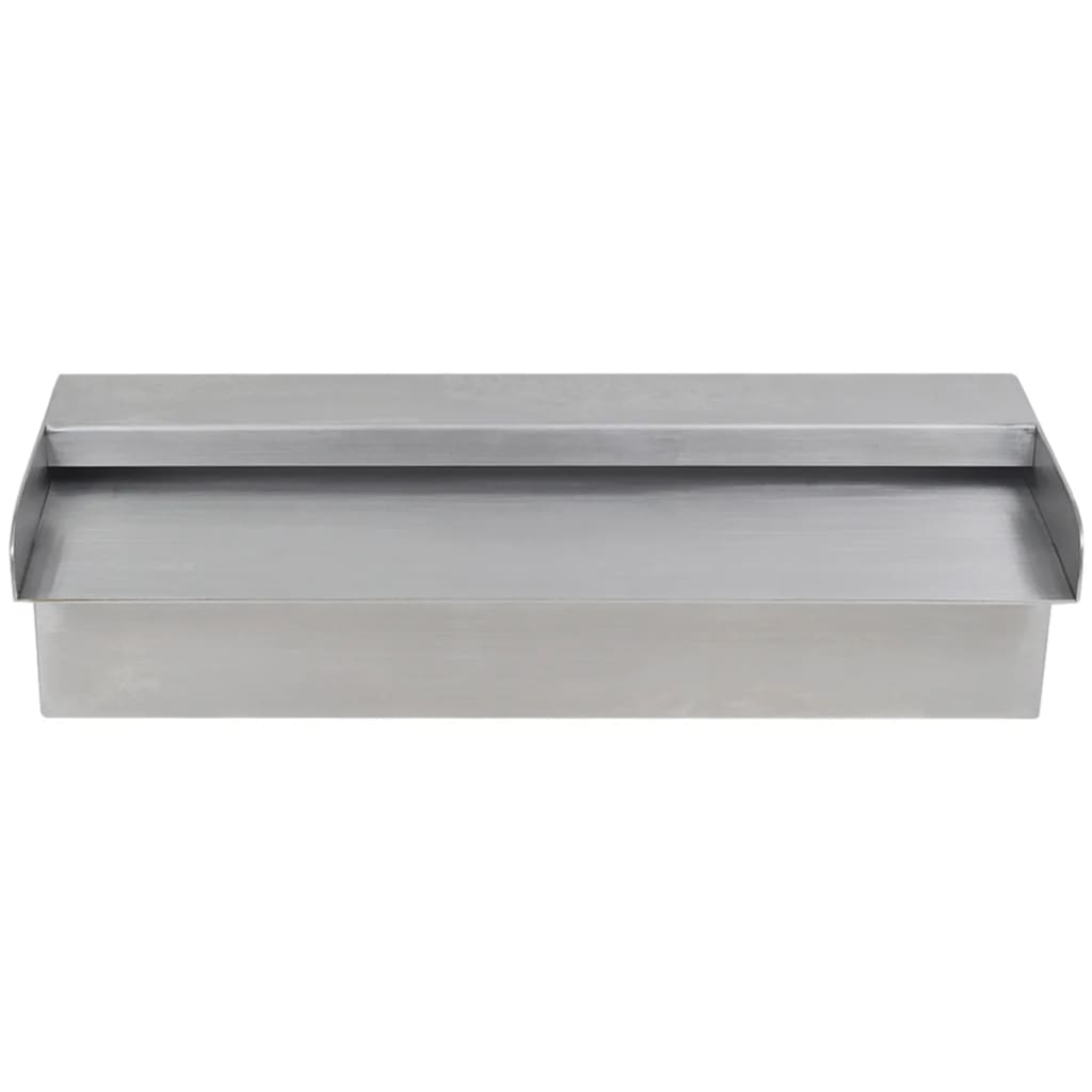 Vidaxl Swimming pool water fall Rectangular 30 cm Stainless steel