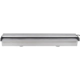 VidaXL pool waterfall with LEDs rectangular 60 cm stainless steel