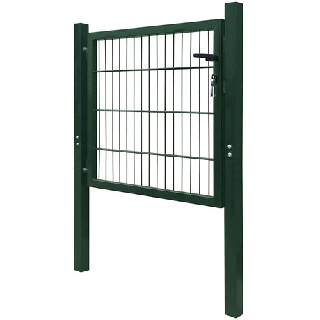 Vidaxl 2d hekpoort (enkel) groen 100x80 cm