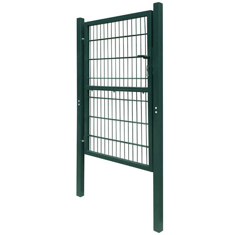 Vidaxl 2d hekpoort (enkel) groen 100x120 cm