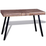 Vidaxl tafel gerecycled teakhout