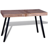 Vidaxl tafel gerecycled teakhout