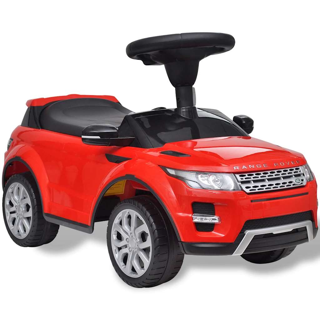 Vidaxl Walking Car Land Rover 348 z muzyką czerwony