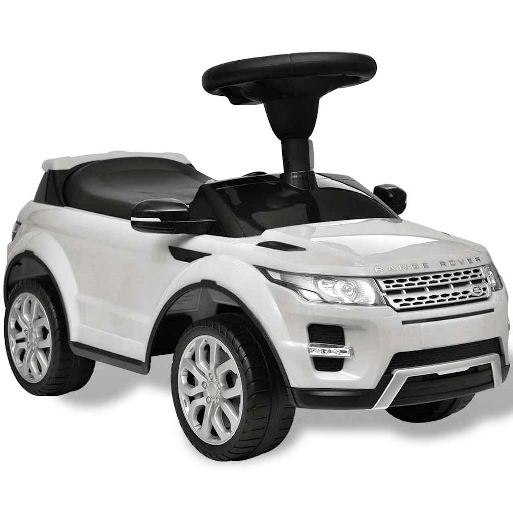 Vidaxl Walking Car Land Rover 348 z glasbo White