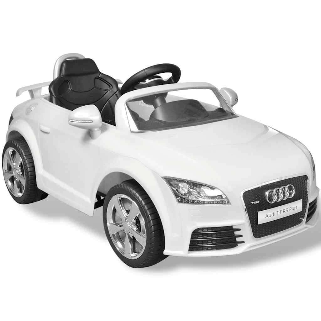 Vidaxl Electric Auto Audi TT RS s dálkovým ovládáním bílé