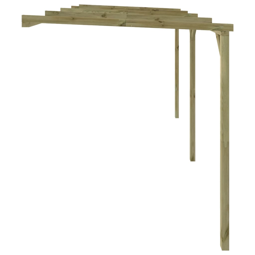 Vidaxl Pergola 2x4x2,2 m tre