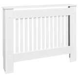 Vidaxl radiatorombouw 112 cm mdf wit
