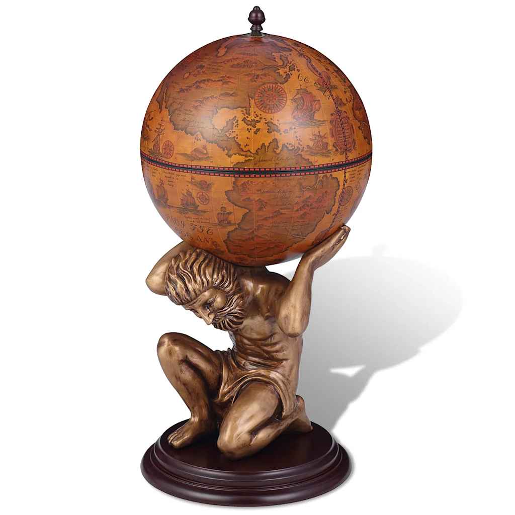 Vidaxl globebar atlas 42x42x85 cm