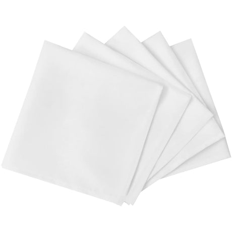 Vidaxl servetten wit 10 stuks 50 x 50 cm