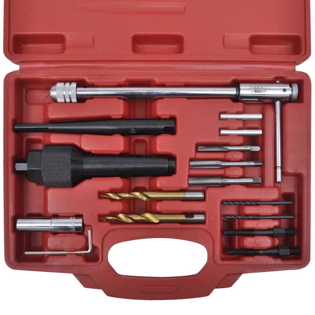 Vidaxl Glow Plug Key Set 16-Piece