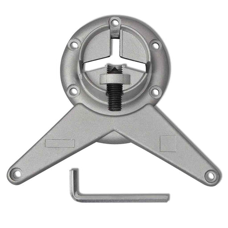 Vidaxl tafelpoten in hoogte verstelbaar chroom 1100 mm 4 st