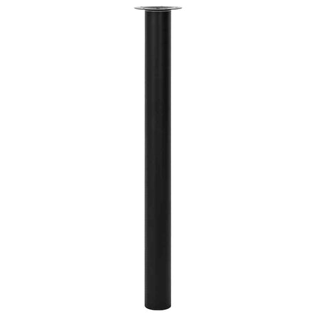 Vidaxl tafelpoten telescopisch 710-1100 mm zwart 2 st