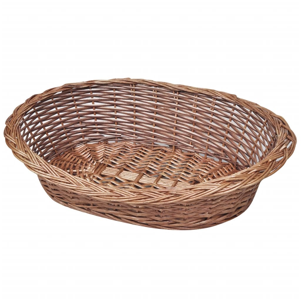 Vidaxl Dog Basket Piet Bed 69 cm Willow naturale