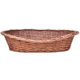 Vidaxl Dog Basket Pet Bed 69 cm Natural Willow