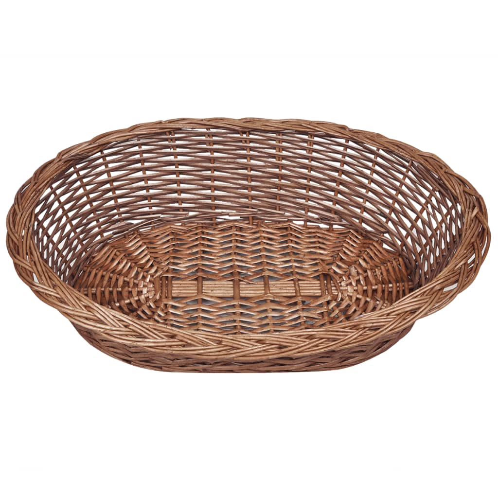 Vidaxl Dog Basket Piet Bed 69 cm Willow naturale