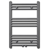 Vidaxl Radiator handdukstativ rak 500x764 mm grå