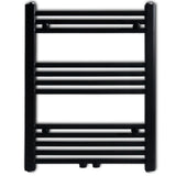 Vidaxl Radiator Håndklæde Rack lige 600x764 mm sort