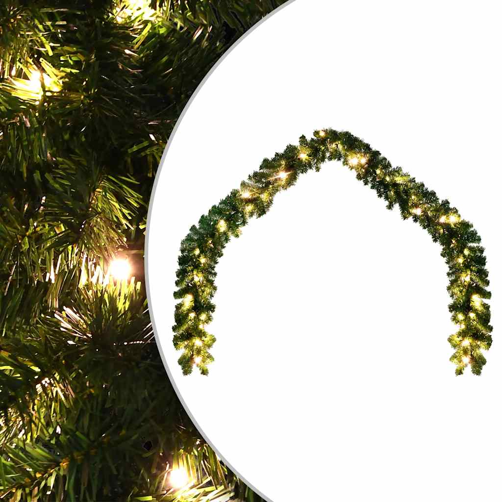 Vidaxl Christmas Garland s LED světly 10 m