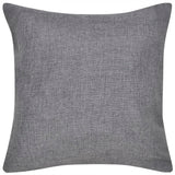 Vidaxl cushion covers Linen look 50 x 50 cm anthracite 4 pieces