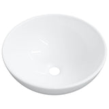 Vidaxl wastafel wit 28x28x10 cm keramiek