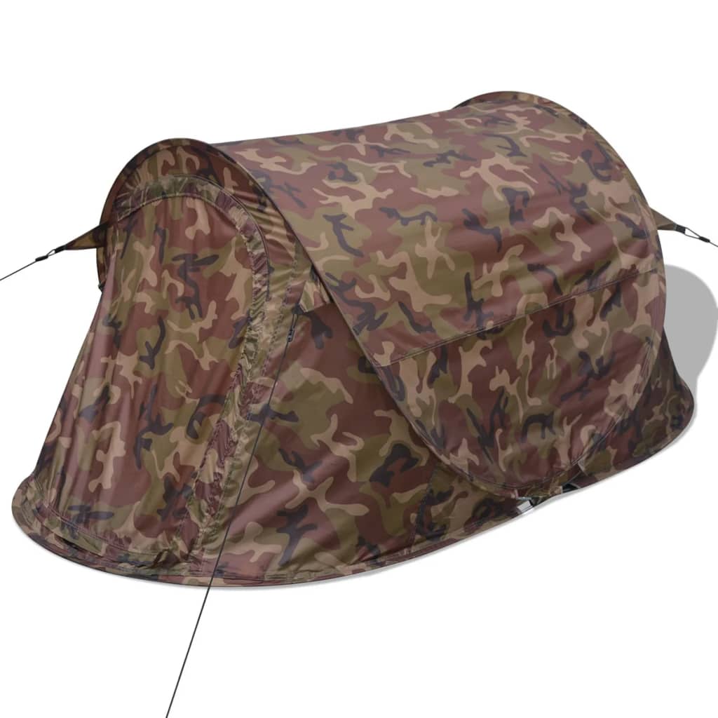 Vidaxl Zelt Pop-up 2-Persoun camouflage